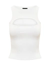 Dsquared2 Top In Viscose Blend In White