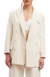 BARDOT SLOANE OVERSIZE DOUBLE BREASTED BLAZER