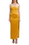 Bardot Everlasting Midi Dress In Marigold
