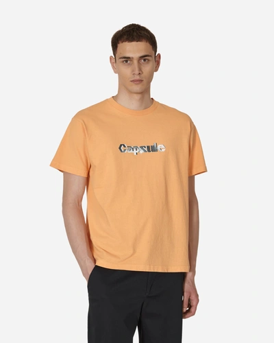 Capsule 3d Chrome Logo T-shirt Julius In Orange