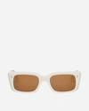 Garrett Leight Gl 3030 Sunglasses Teen Spirit In White