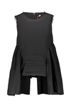 Comme Des Garçons Sleeveless Top In Blk