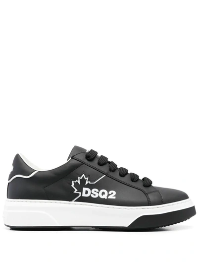 Dsquared2 Bumper Black Sneaker In Nero | ModeSens