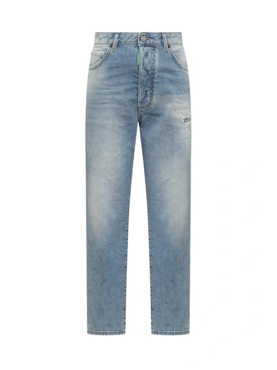 Dsquared2 One Life One Planet Boston Jeans In Navy Blue