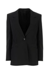 Givenchy 4g Jacquard Wool Blazer In Nero
