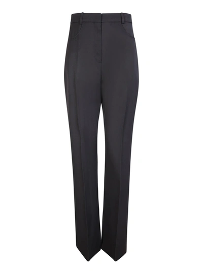 Jacquemus Le Pantalon Sauge Wool Pants In Black