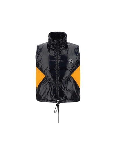 Moncler X Alicia Keys Chelsea Down Gilet In Black