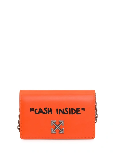 Off-white Jitney 0.5 Shoulder Bag In Arancio