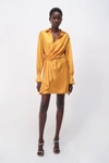 Simkhai Talit Dress In Goldenrod