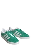 Adidas Originals Gazelle 85 Sneakers In Semi Court Green/ White/ Black