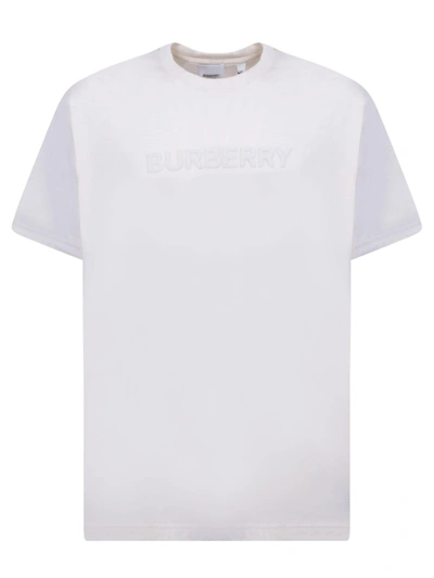 Burberry Beige Logo T-shirt