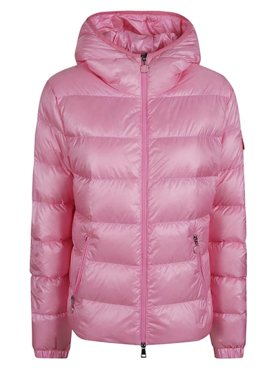 Moncler Gles Padded Jacket In Pink