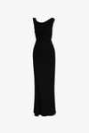 Saint Laurent Draped Dress In Default Title