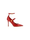 Valentino Garavani Tiptoe 100mm Pumps In Rosso V