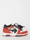 Off-white Out Of Office Sneakers In Red