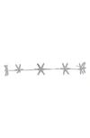 Brides And Hairpins Analia Star Headband In Silver