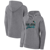 Fanatics Branded Heather Gray San Jose Sharks Script Favorite Pullover Hoodie In Heather Gray