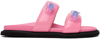MOSCHINO PINK INFLATABLE SLIDES
