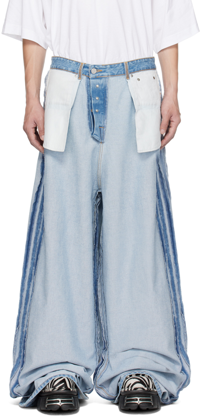 Vetements Jeans-28 Nd  Male In Light Blue