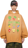 VETEMENTS TAN 'VEGAN EDITION' HOODIE