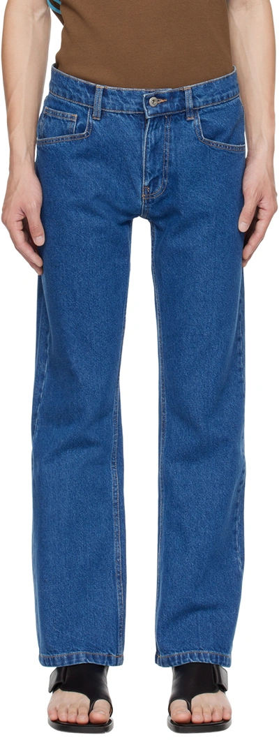 Gimaguas Navy Jimmy Jeans In Blue