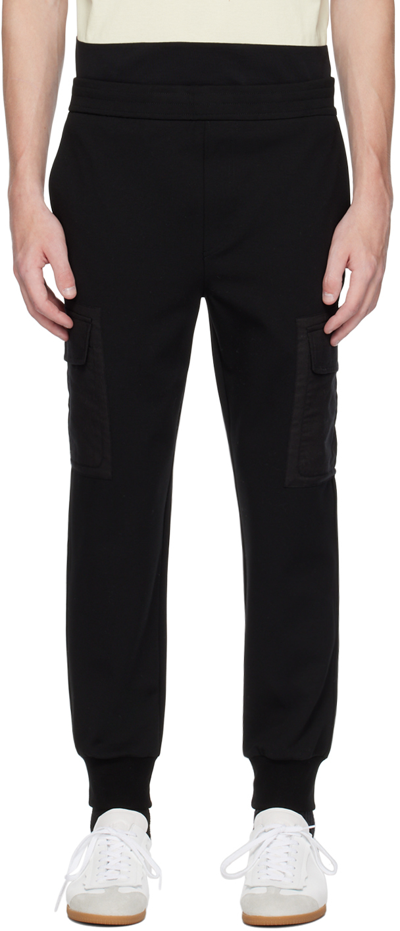 Neil Barrett Black Cargo Sweatpants