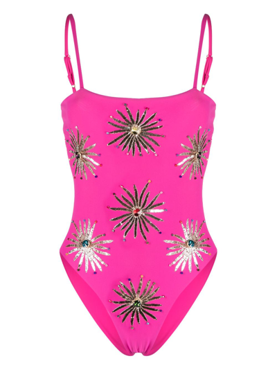 Oceanus Pink Dolly One Piece Swimsuit