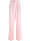ALICE AND OLIVIA POMPEY PLEAT-DETAIL HIGH-WAIST TROUSERS