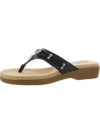 Cliffs By White Mountain Bailee Sandal In Dark Blue/denim/fabric