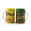 Norpro Retro Salt And Pepper Shaker Set, 2 Piece, Multicolor In Multi