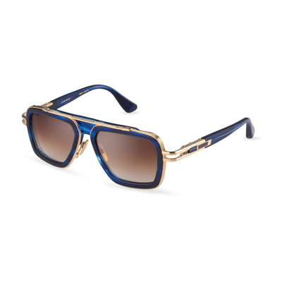 Dita Lxn-evo Dt Dts403-a-03 Unisex Navigator Sunglasses In Blue