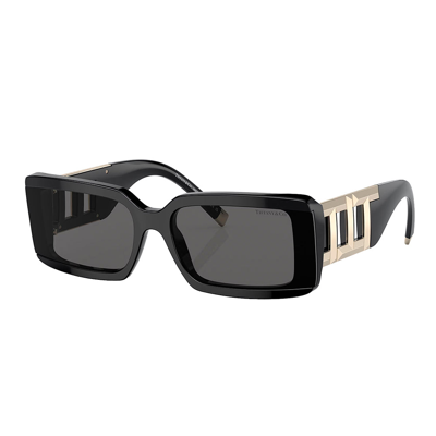 Tiffany & Co Tf 4197 8001s4 62mm Womens Rectangle Sunglasses In Grey