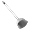 Kuhn Rikon Essential Wok Spatula, Stainless Steel, 13.75" In Silver