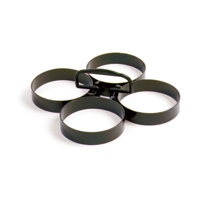Norpro 3.5-inch Nonstick Egg And Pancake Rings, 4 Piece Set In Black
