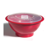 Norpro Microwave Popcorn Popper With Lid, 10.5-inch, Red In Red