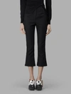 JACQUEMUS JACQUEMUS WOMEN'S BLACK HIGHT WAIST PANTS LE CORSAIRE TROMPETTE