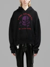 BEN TAVERNITI UNRAVEL PROJECT BEN TAVERNITI UNRAVEL WOMEN'S BLACK VISION TERRY OVER HOODIE