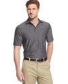 UNDER ARMOUR MEN'S PLAYOFF PERFORMANCE HEATHER GOLF POLO
