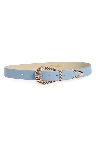 Petit Moments Modern Rodeo Belt In Dusty Blue