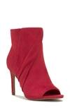 Vince Camuto Atonnaa Open Toe Bootie In Hot Spice