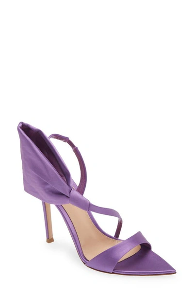 Gianvito Rossi Raso Sandal In Freesia