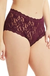 Hanky Panky Signature Lace High Waist Boyshorts In Dried Cher