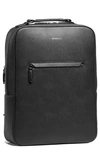 Maverick & Co. Earthen Recycled Leather Backpack In Black