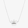 TREAT REPUBLIC GIRLS PERSONALISED SILVER PLATED PRINCESS NECKLACE