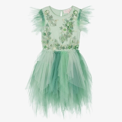 Tutu Du Monde Kids'  Girls Green Forest Fairy Tutu Dress