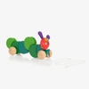 RAINBOW DESIGNS HUNGRY CATERPILLAR WOODEN PULL ALONG TOY (24CM)