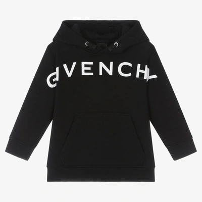 Givenchy Kids' Boys Black 4g Logo Hoodie