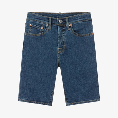 Levi's Big Boys 501 Classic 5-pocket Design Denim Shorts In Dark Stone