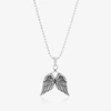 TALES FROM THE EARTH GIRLS SILVER ANGEL WINGS NECKLACE