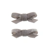 BOWTIQUE LONDON GIRLS GREY BOW HAIR CLIPS (2 PACK)